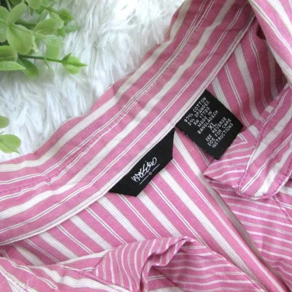 Mossimo Striped Collar Blouse - Picture 7 of 7